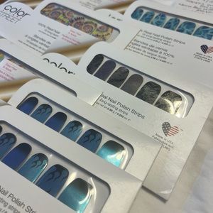 100% Nail Polish Strips. No dry time & No smudging.